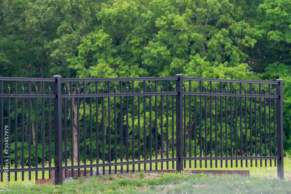 some iron black fences decoration high quality photo