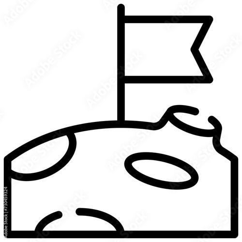 Moon Flag Icon