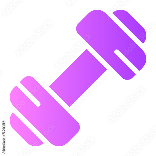 dumbbell gradient icon