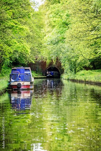 Tranquil Moments on Llangollen Canal, Wales