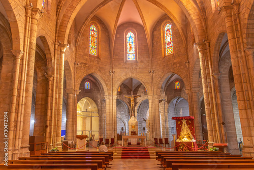 Valencia, Spain - January 4 2024 "Beautiful architecture of old town in Valencia"