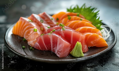 Japanese Sushi Set - Different Types of Nigiri Sashimi