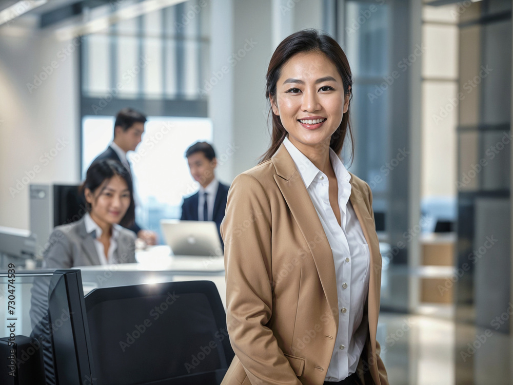 portrait of a successful older businesswoman consultant looking at camera and smiling inside modern office portrait of a successful older businesswoman consultant looking at camera and smiling inside modern office