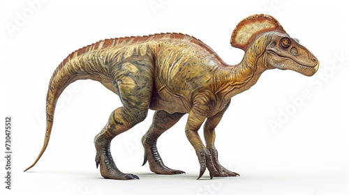 パラサウロロフスのイメージ - image of Parasaurolophus - No3-4 Generative AI © Orange Eyes