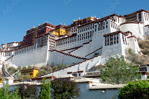 Once home to the Dalai Lama, Potala Palace is a popular tourist attraction in Lhasa