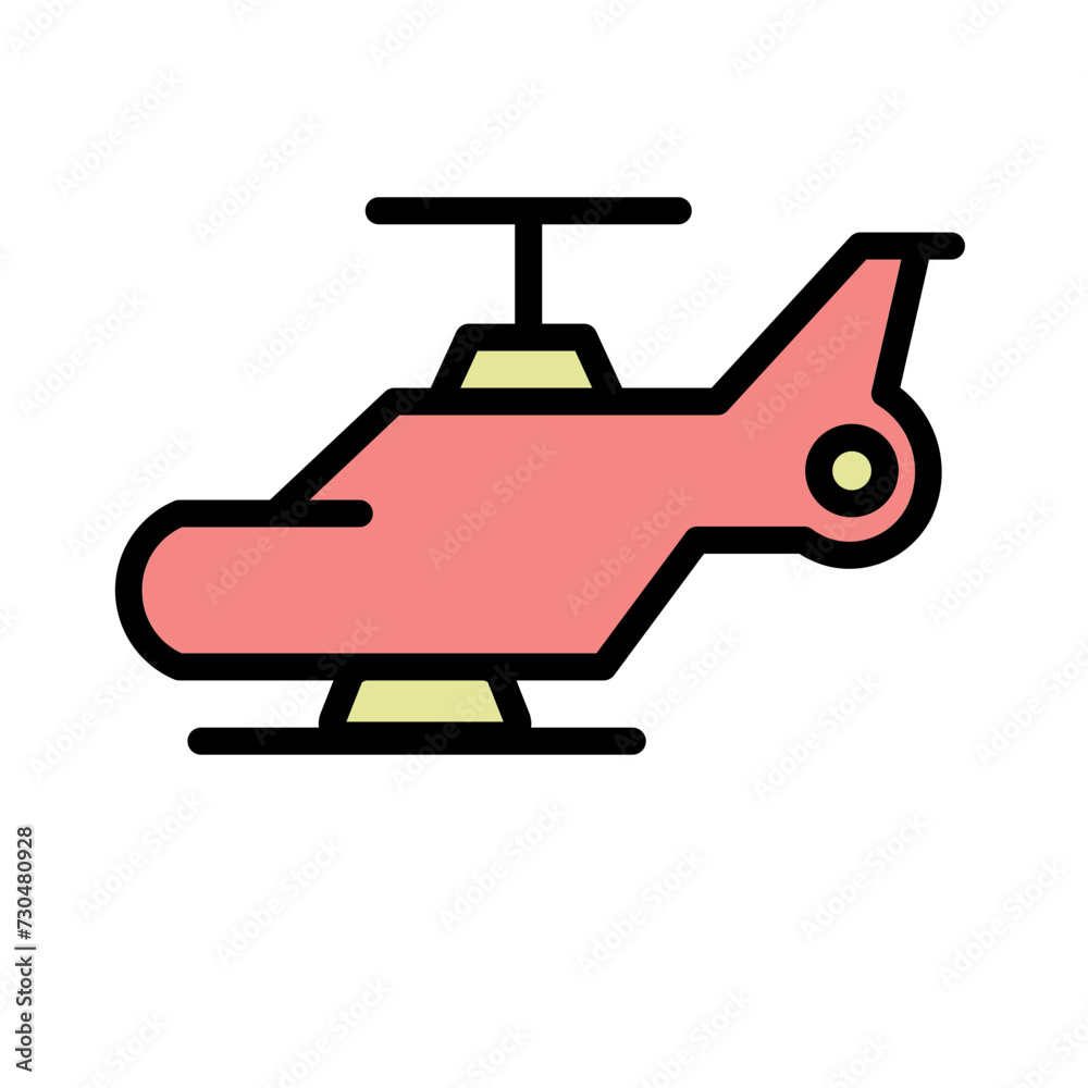 Air Heavy Transport Filled Outline Icon Air Heavy Transport Filled Outline Icon