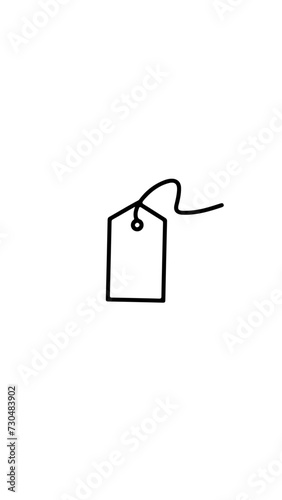 etiqueta icono 