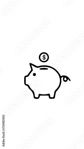cerdito ahorrar 