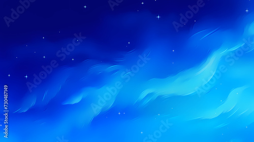 Gradient abstract stars background, starry night sky