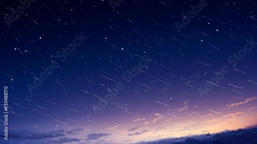 Gradient abstract stars background  starry night sky