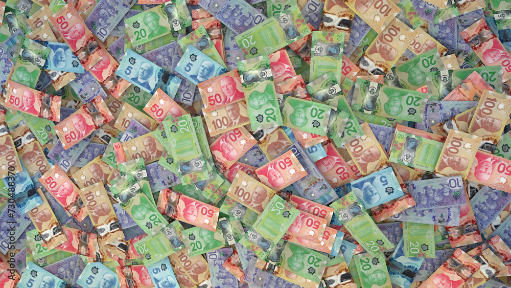 Canadian Dollar Background Canadian Dollar Background