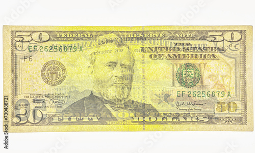 Canvas Print 50 dollars watermark