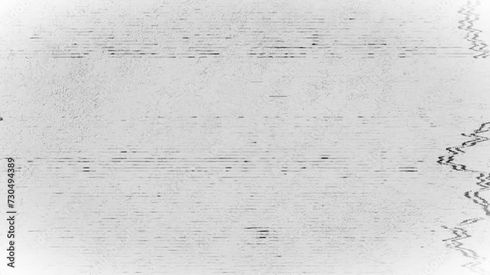 TV noise static effect