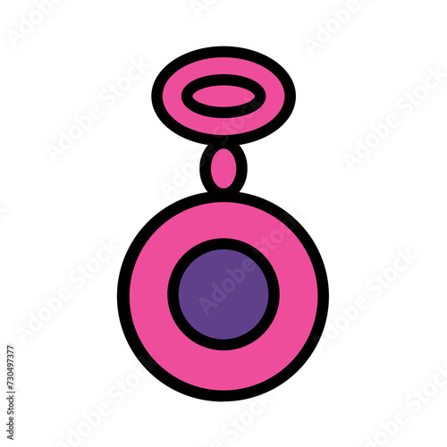 Jade Glamour Stone Filled Outline Icon