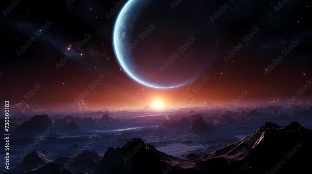 Space background, cosmic science, astronomy background