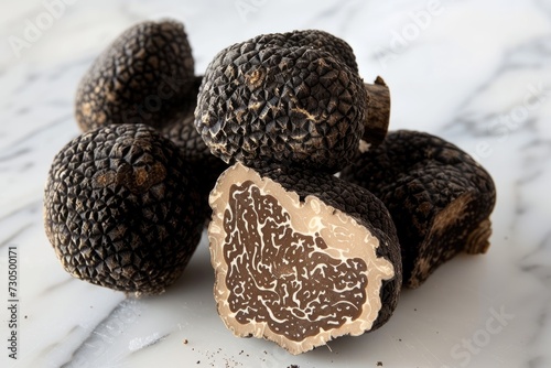 Italian truffles black