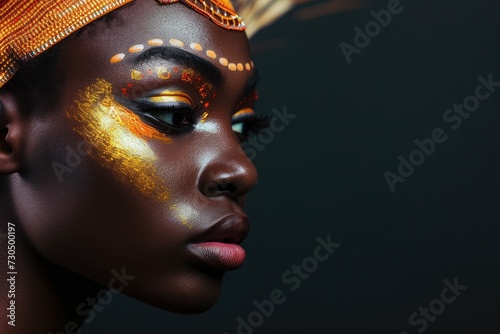 Portrait of stylish young African women