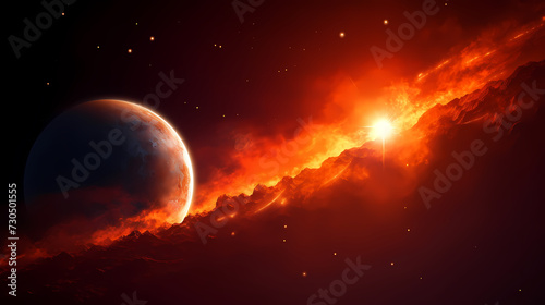 Space background, cosmic science, astronomy background