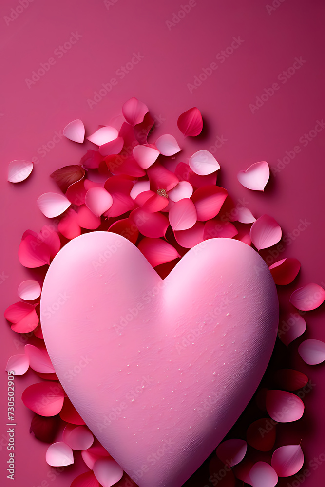 red pink hearts
