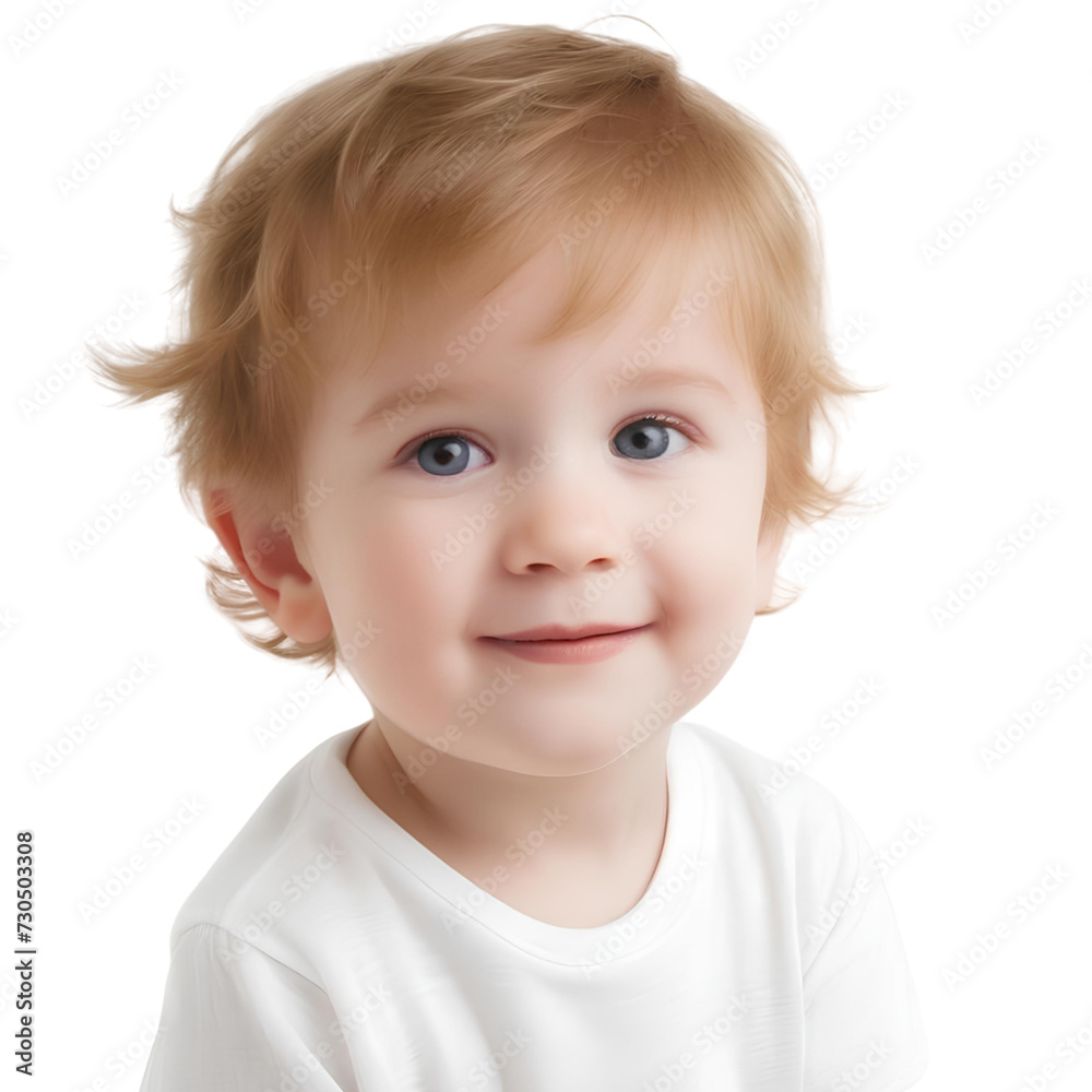 Cute baby smiling brightly, child. Generative AI Cute baby smiling brightly, child. Generative AI