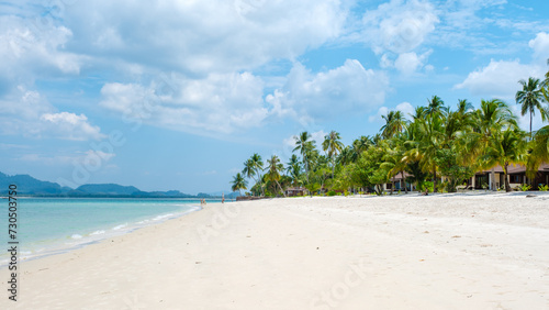 Fototapeta Naklejka Na Ścianę i Meble -  Koh Mook tropical Island in the Andaman Sea Trang in Thailand