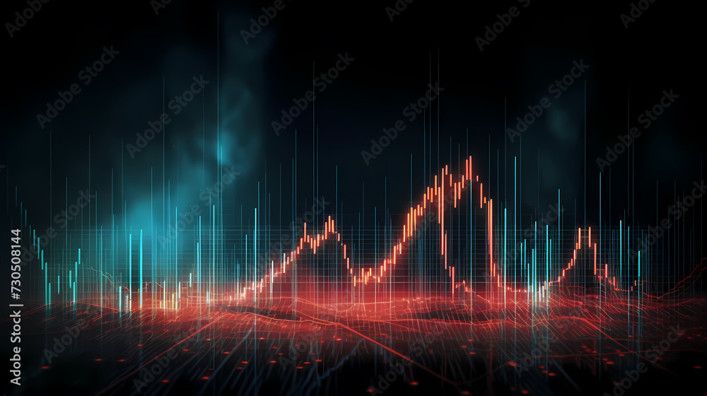 Stock market information technology concept illustration, illustration that can be used to analyze financial statements Stock market information technology concept illustration, illustration that can be used to analyze financial statements