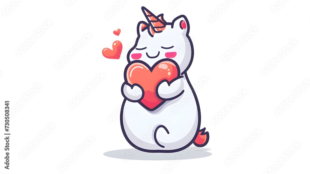 Cute unicorn hug love heart cartoon vector icon illustration. animal nature icon concept isolated premium vector. flat on white background --ar 16:9 --v 6 Cute unicorn hug love heart cartoon vector icon illustration. animal nature icon concept isolated premium vector. flat on white background --ar 16:9 --v 6