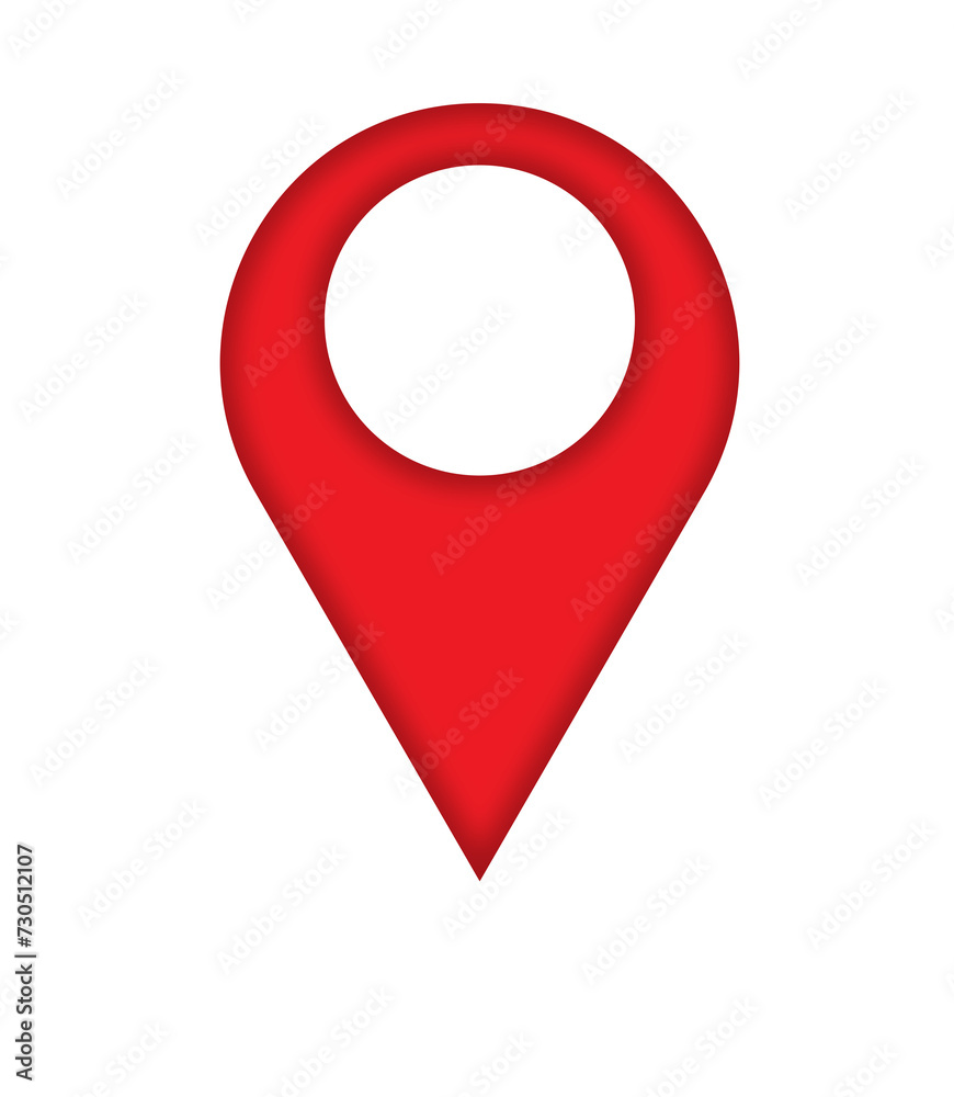 red pin red pin