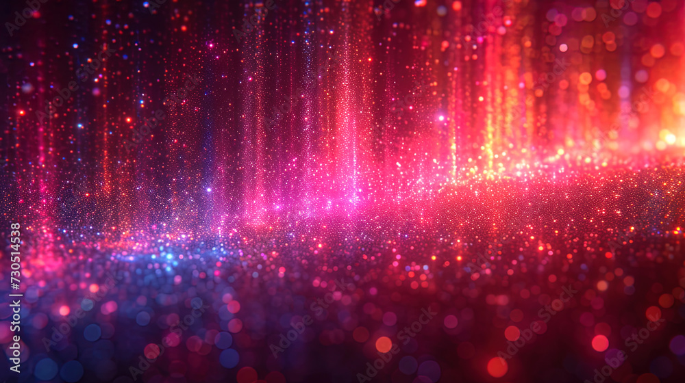 The background with the effect of star rain, where small particles slowly touch each other, creating a magnificent effect of galactic moveme The background with the effect of star rain, where small particles slowly touch each other, creating a magnificent effect of galactic moveme