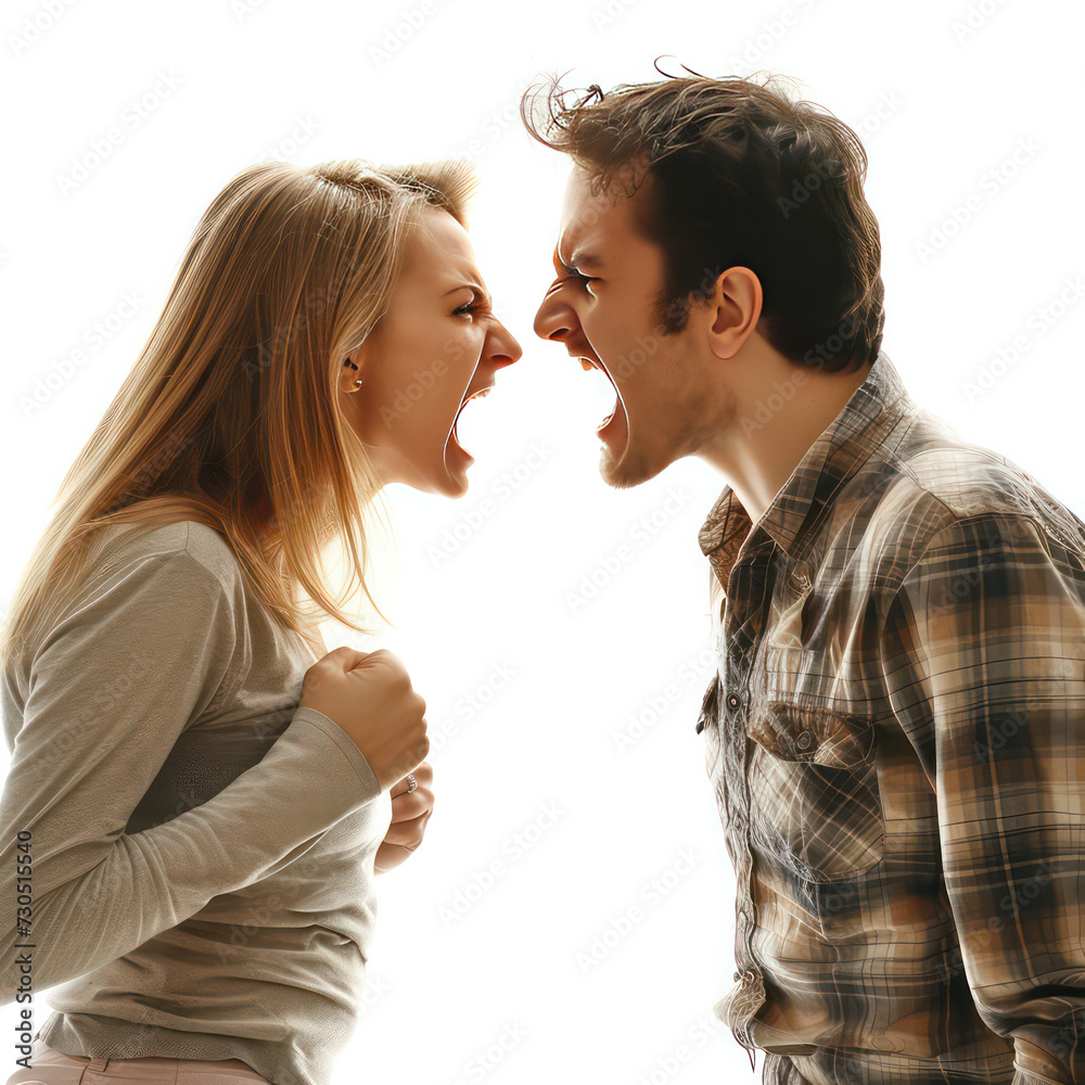 Couple engage in a hate Couple engage in a hate