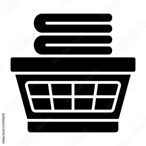Laundry Basket Icon