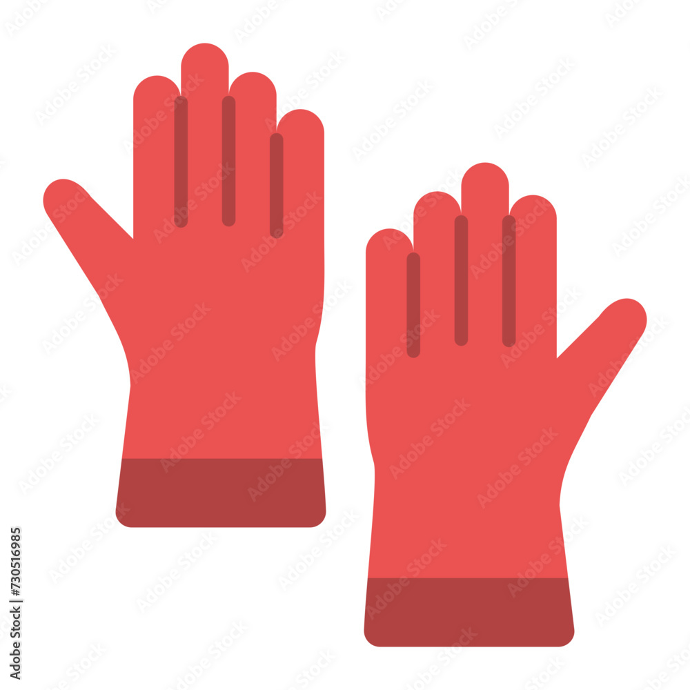 Cleaning Gloves Icon Cleaning Gloves Icon