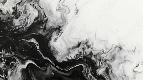 Original abstract painting created with marble ink for stunning abstract background.