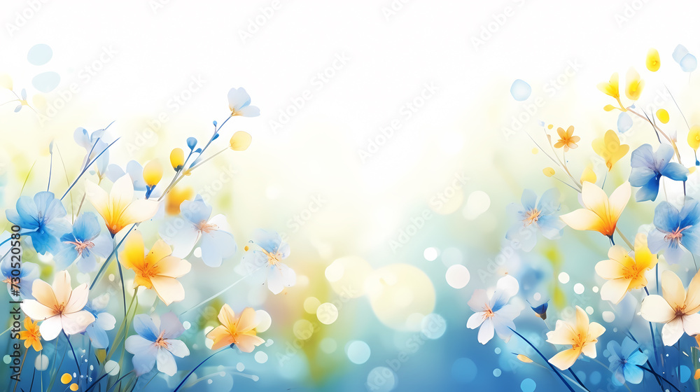 Obraz premium Spring nature background, ecology and healthy environment concept