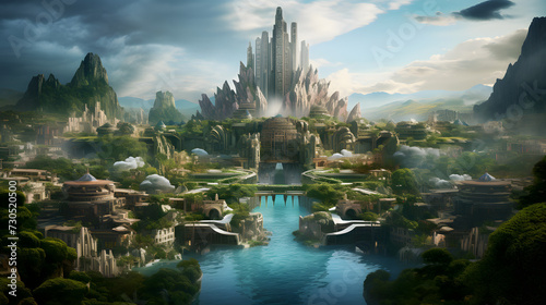 The Lost City of Atlantis © Brian