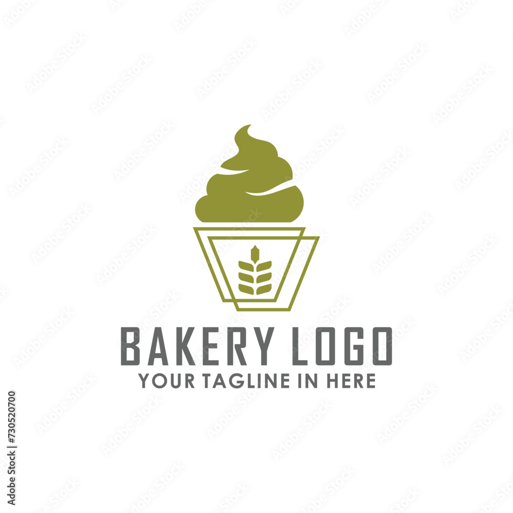 bakery shop logo design vector, food logo inspiration bakery shop logo design vector, food logo inspiration