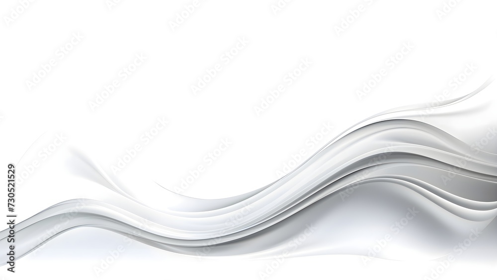 dynamic wave of White inc flowing gracefully isolated dynamic wave of White inc flowing gracefully isolated
