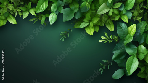Spring background, green natural rustic background