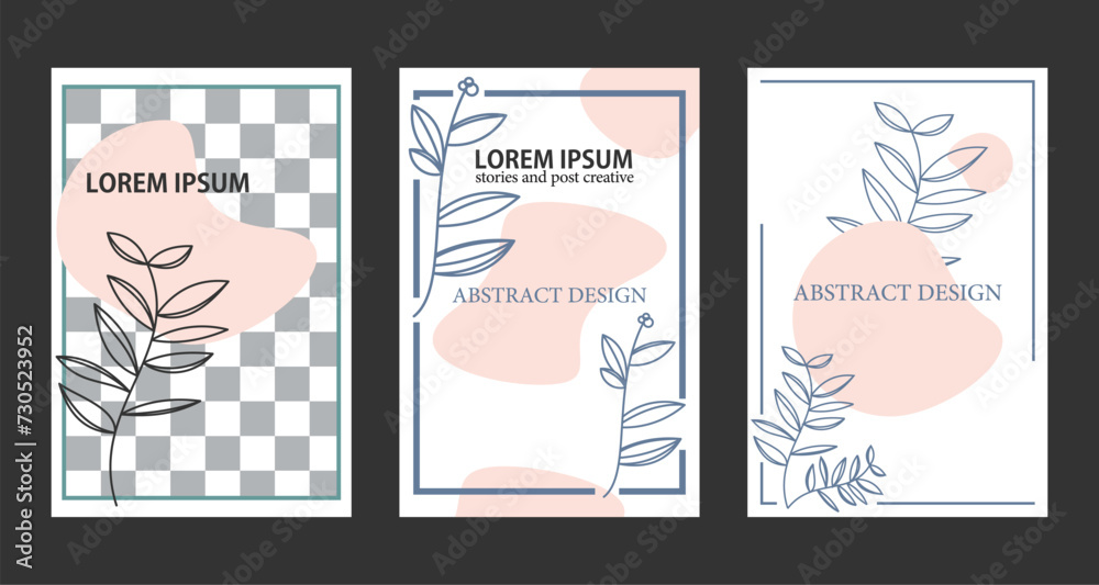 modern pamphlet design vector concept, background design inspiration
