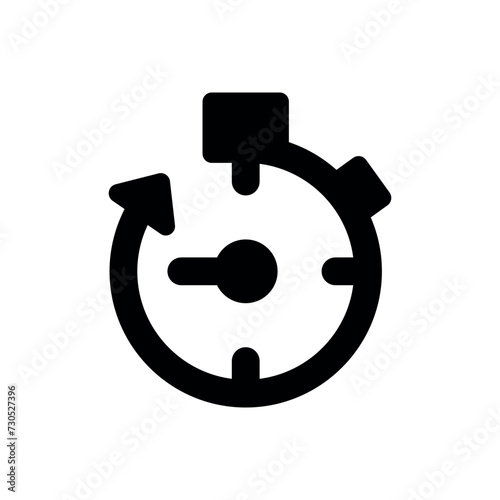 stopwatch icon vector illustration
