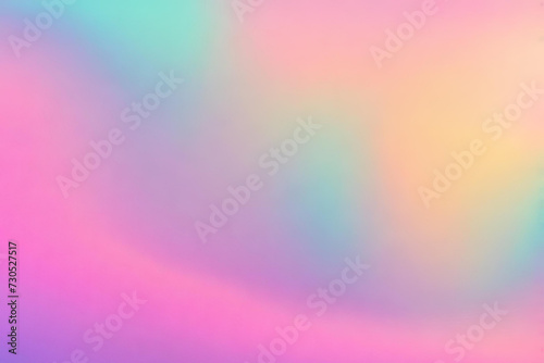 Abstract Gradient Smooth Blurred Neon Pastel Background Image