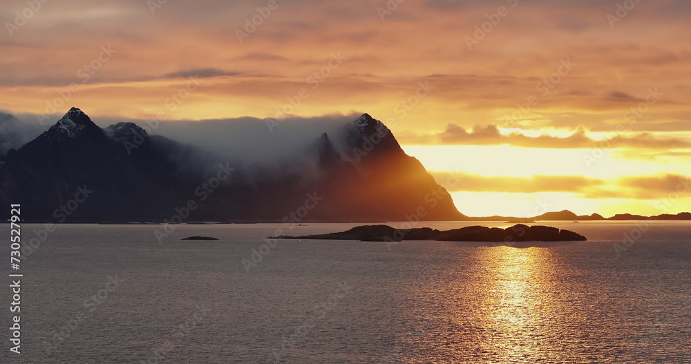 Lofoten Dawn: The Awakening of Arctic Splendor