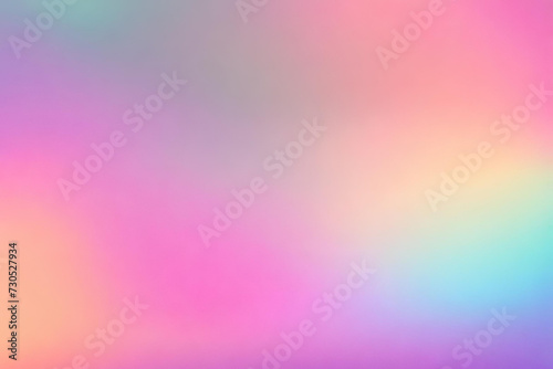 Abstract Gradient Smooth Blurred Neon Pastel Background Image