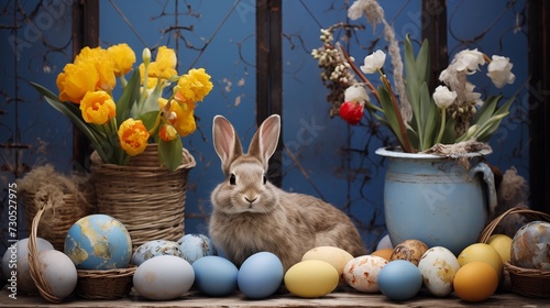 Spring Delights: Reveling in the Easter Bunny's Egg Hunt © Денис Никифоров