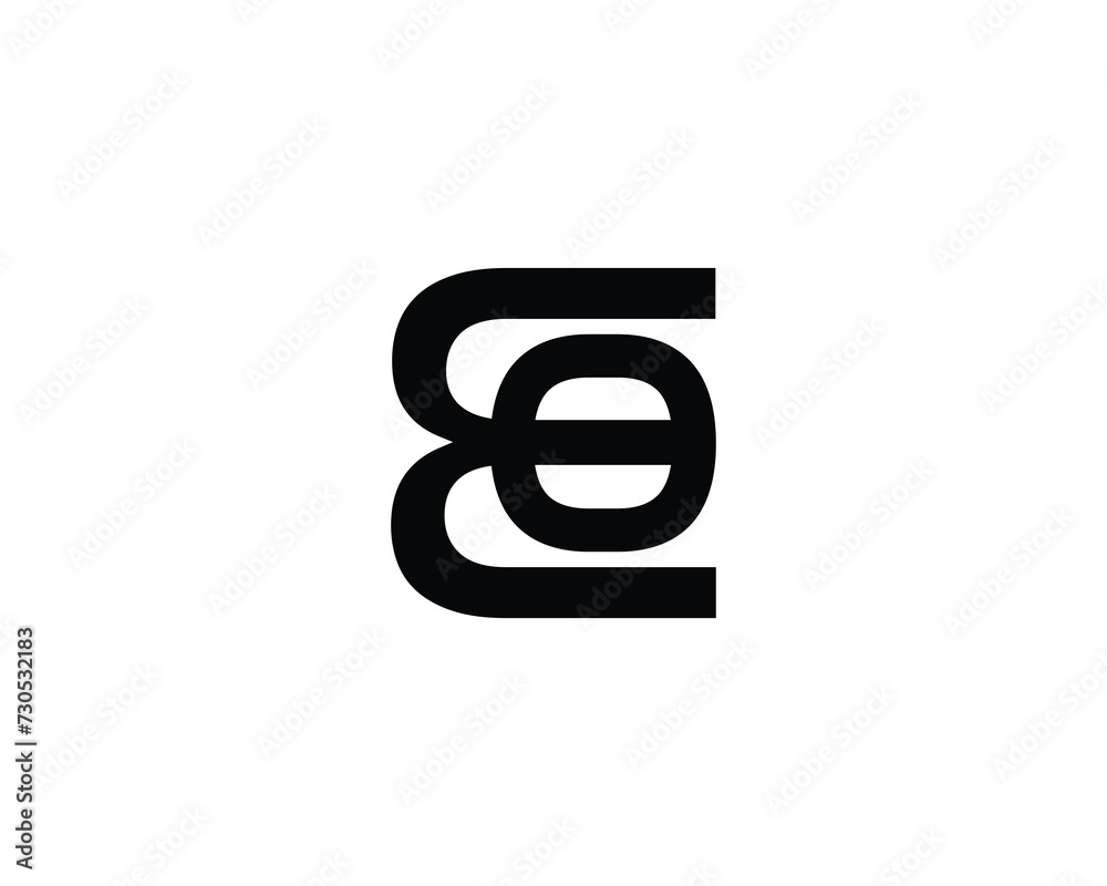 Obraz premium EO OE Logo design vector template