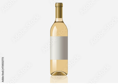 WINE - WHITE WINE BOTTLE