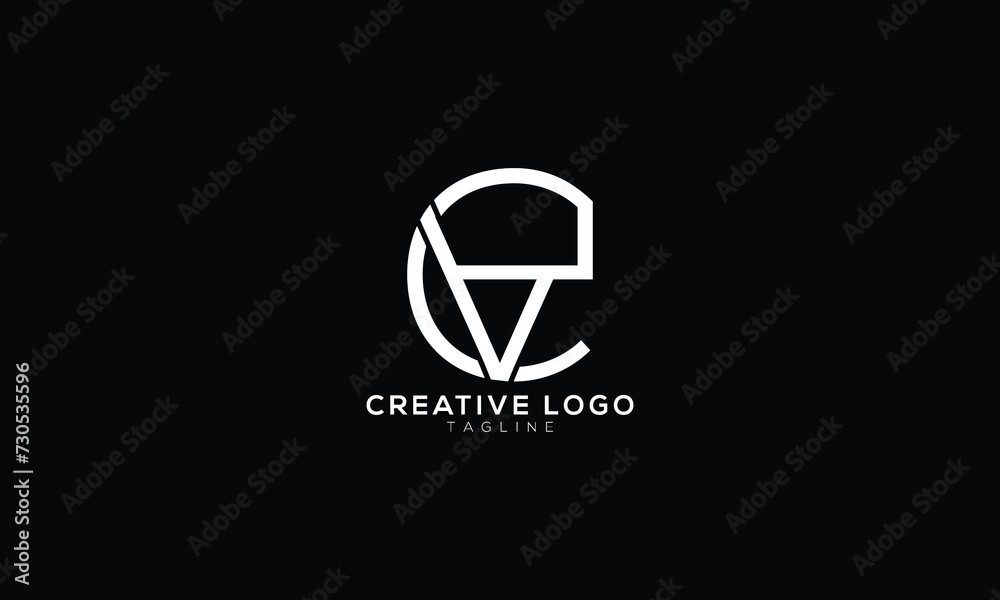 EB BE Abstract initial monogram letter alphabet logo design