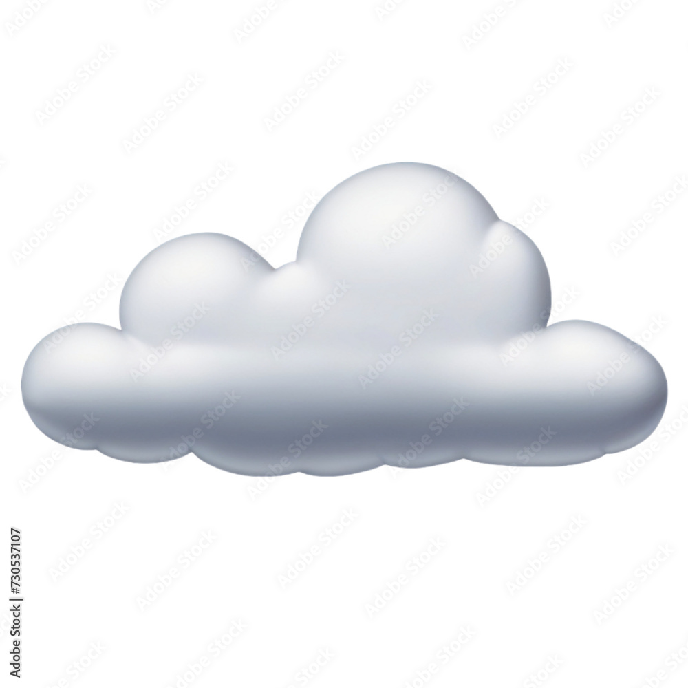 clean clouds. generative ai
