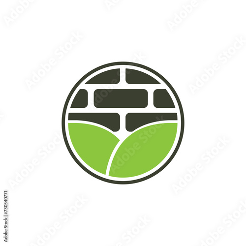 agriculture vintage logo design vector, farm logo inspiration © Artfandi