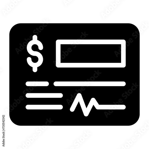 cheque icon